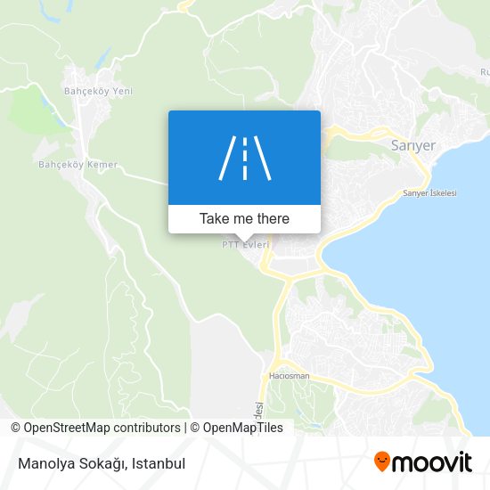 Manolya Sokağı map