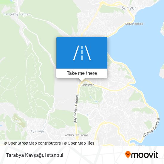 Tarabya Kavşağı map