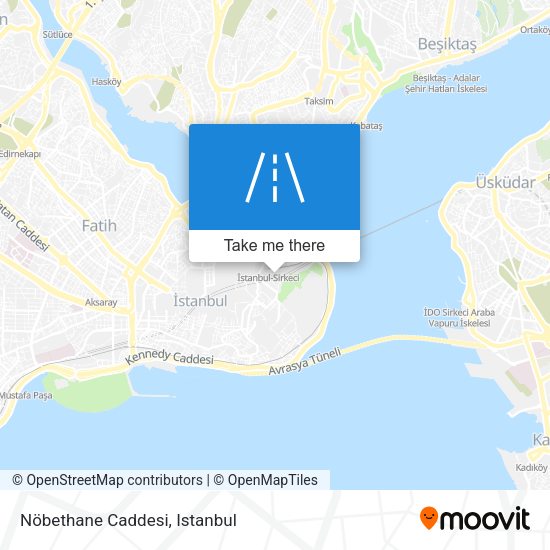 Nöbethane Caddesi map