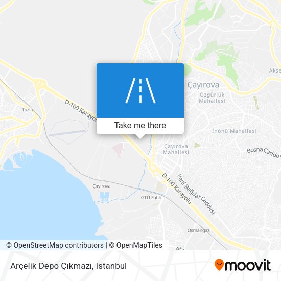 Arçelik Depo Çıkmazı map