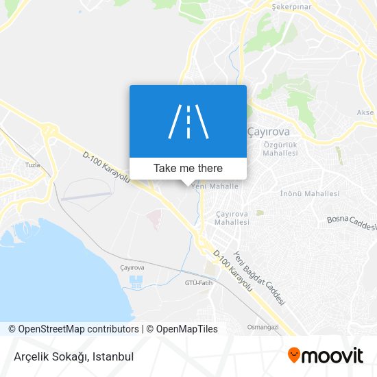 Arçelik Sokağı map