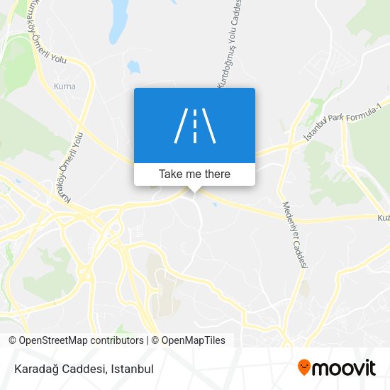 Karadağ Caddesi map