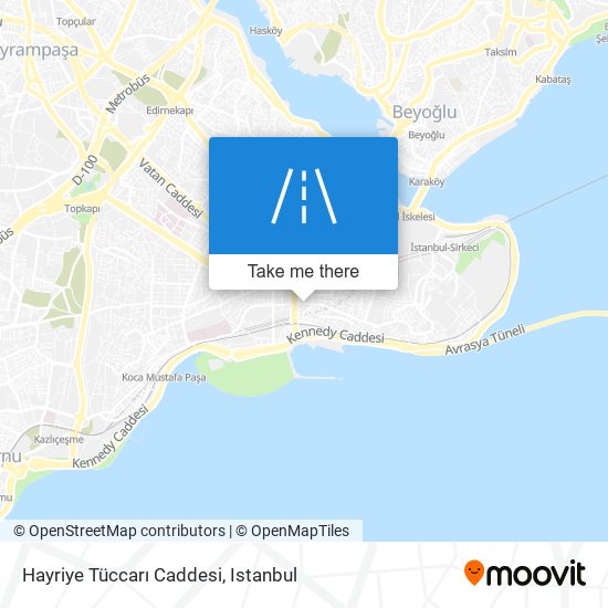 Hayriye Tüccarı Caddesi map