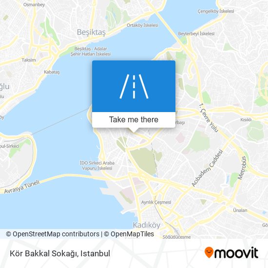 Kör Bakkal Sokağı map