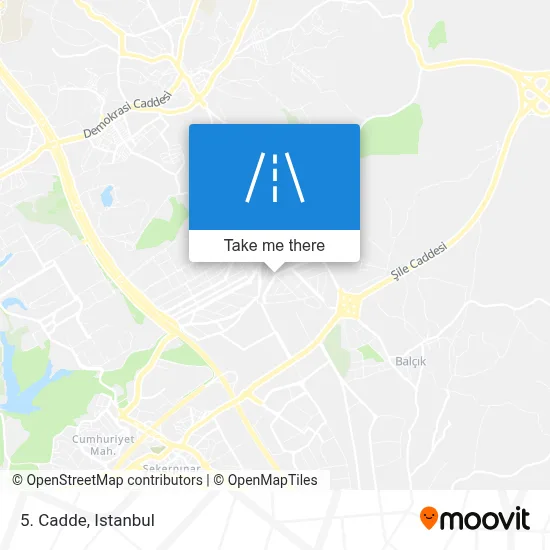 5. Cadde map