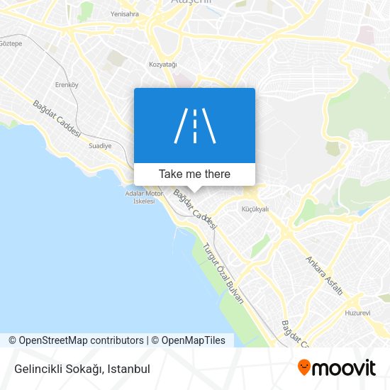 Gelincikli Sokağı map