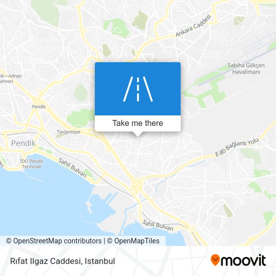 Rıfat Ilgaz Caddesi map