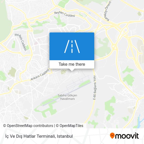 İç Ve Dış Hatlar Terminali map