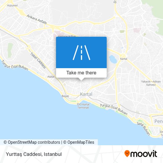 Yurttaş Caddesi map