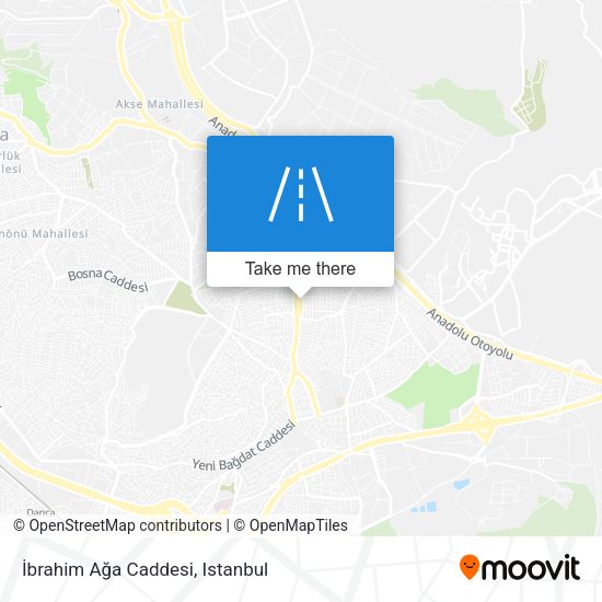 İbrahim Ağa Caddesi map