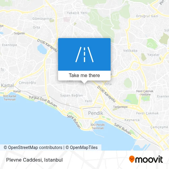Plevne Caddesi map