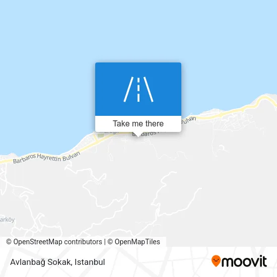 Avlanbağ Sokak map