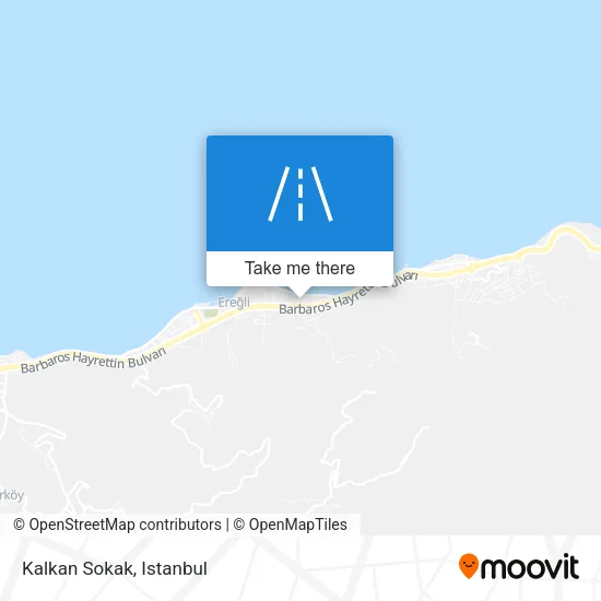 Kalkan Sokak map