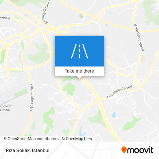 Rıza Sokak map