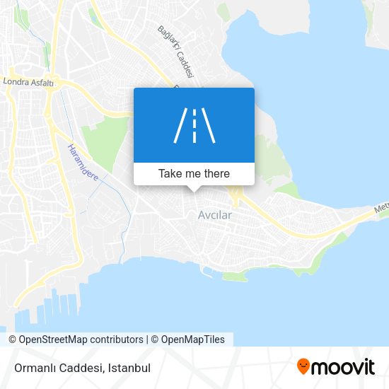 Ormanlı Caddesi map