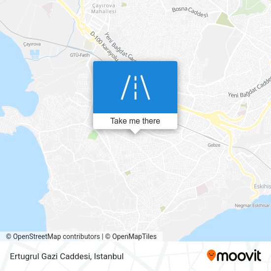 Ertugrul Gazi Caddesi map