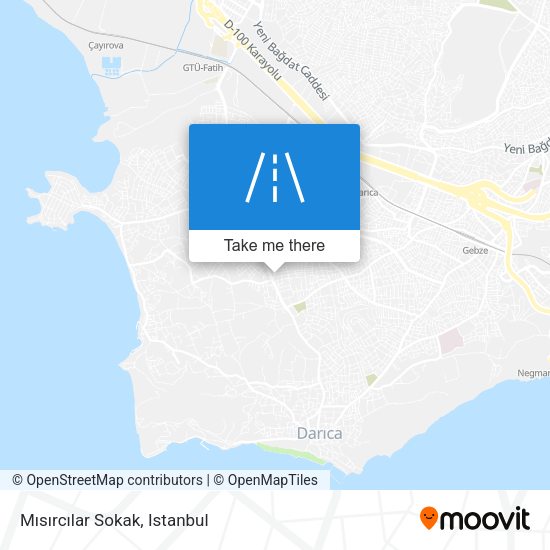 Mısırcılar Sokak map