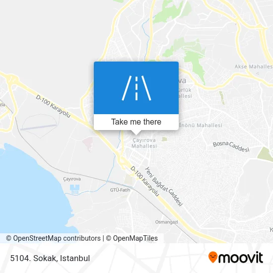 5104. Sokak map