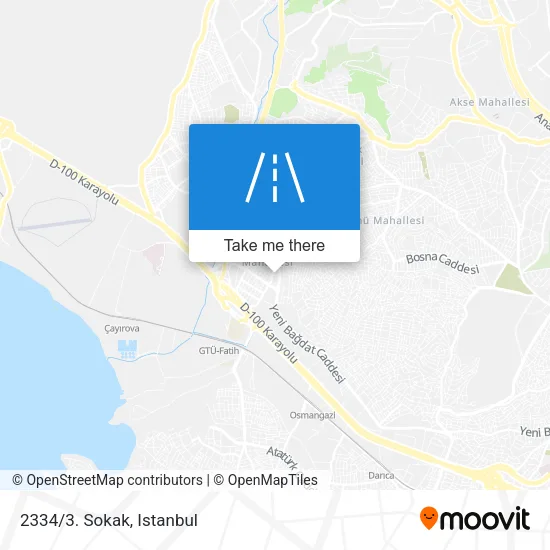 2334/3. Sokak map