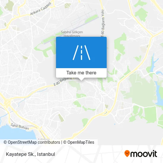 Kayatepe Sk. map