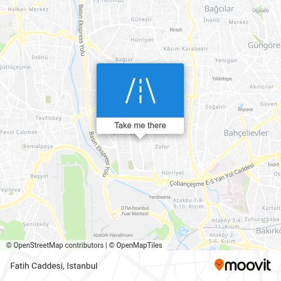 Fatih Caddesi map