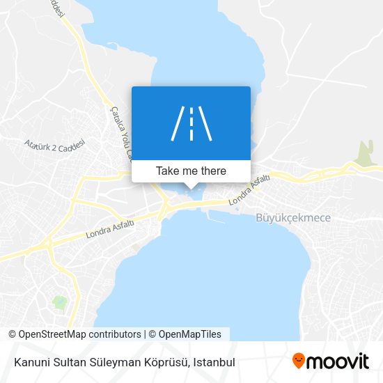 Kanuni Sultan Süleyman Köprüsü map