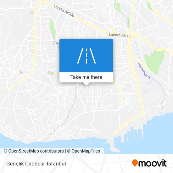 Gençlik Caddesi map