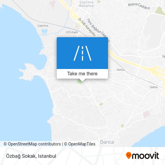 Özbağ Sokak map