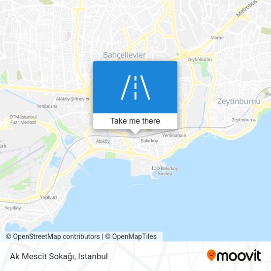 Ak Mescit Sokağı map