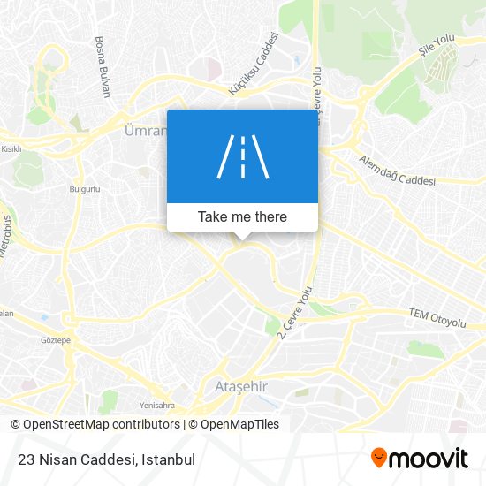 23 Nisan Caddesi map