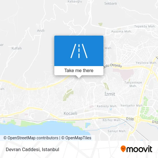 Devran Caddesi map