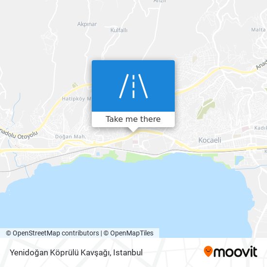 Yenidoğan Köprülü Kavşağı map