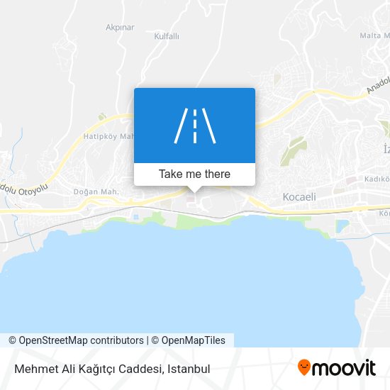 Mehmet Ali Kağıtçı Caddesi map