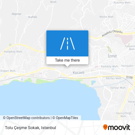 Tolu Çeşme Sokak map
