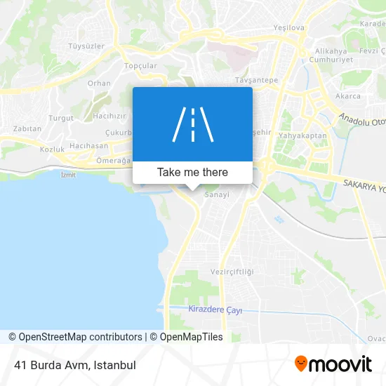 41 Burda Avm map