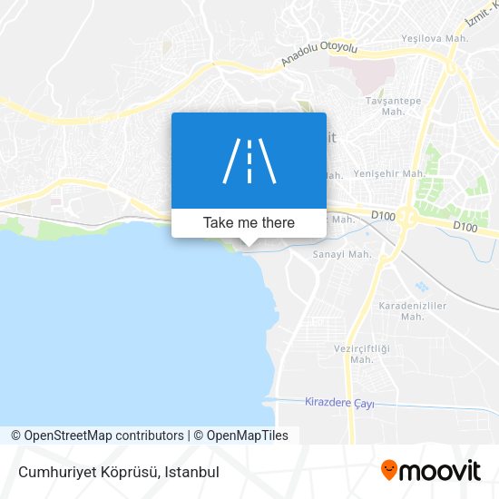 Cumhuriyet Köprüsü map