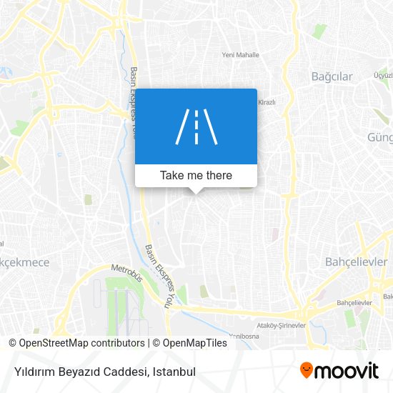 Yıldırım Beyazıd Caddesi map