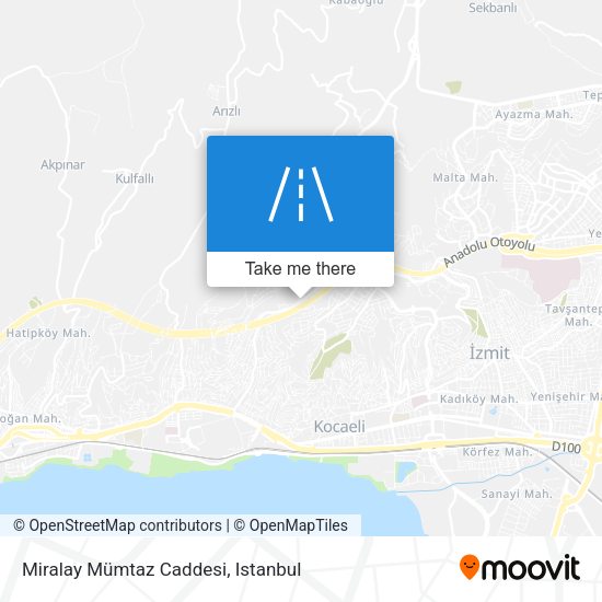 Miralay Mümtaz Caddesi map