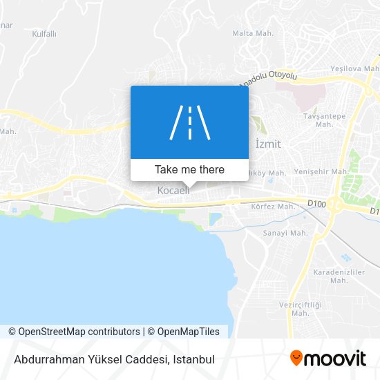 Abdurrahman Yüksel Caddesi map