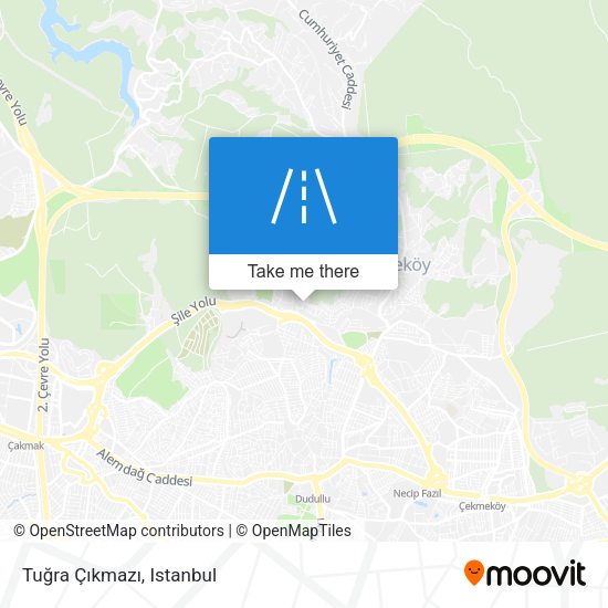 Tuğra Çıkmazı map