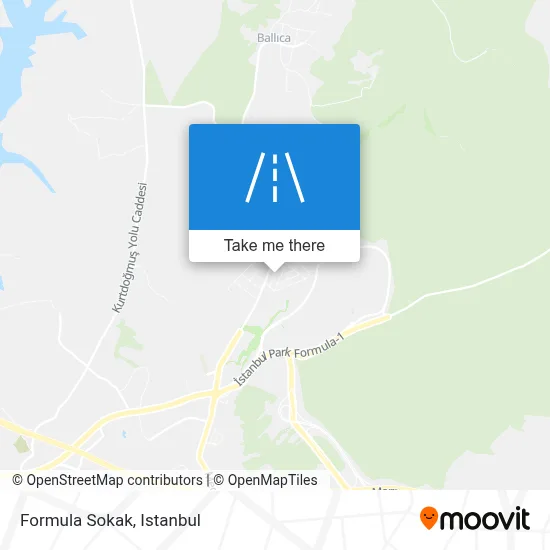 Formula Sokak map