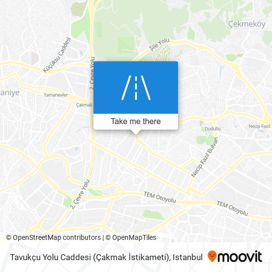 Tavukçu Yolu Caddesi (Çakmak İstikameti) map