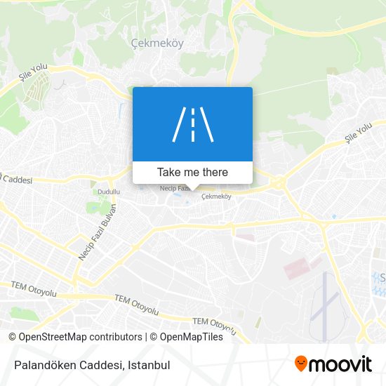 Palandöken Caddesi map