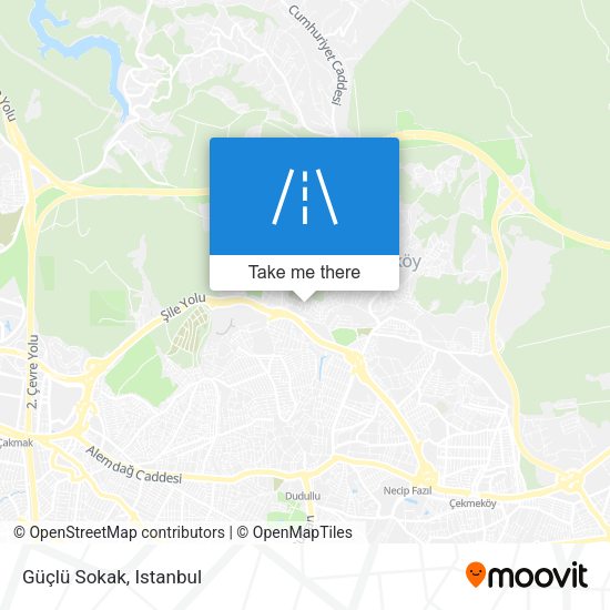 Güçlü Sokak map