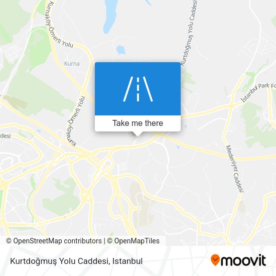 Kurtdoğmuş Yolu Caddesi map