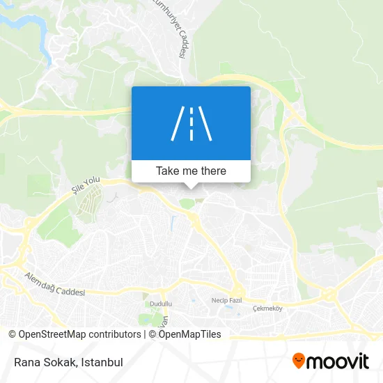 Rana Sokak map