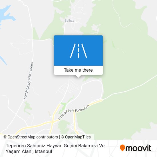 Tepeören Sahipsiz Hayvan Geçici Bakımevi Ve Yaşam Alanı map