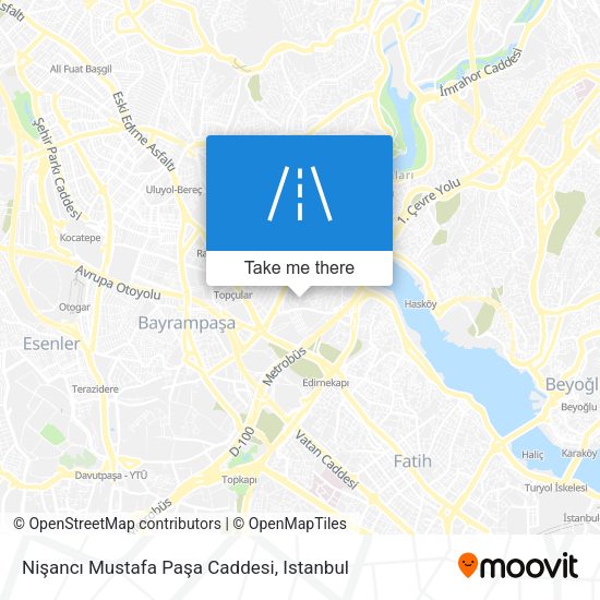 Nişancı Mustafa Paşa Caddesi map