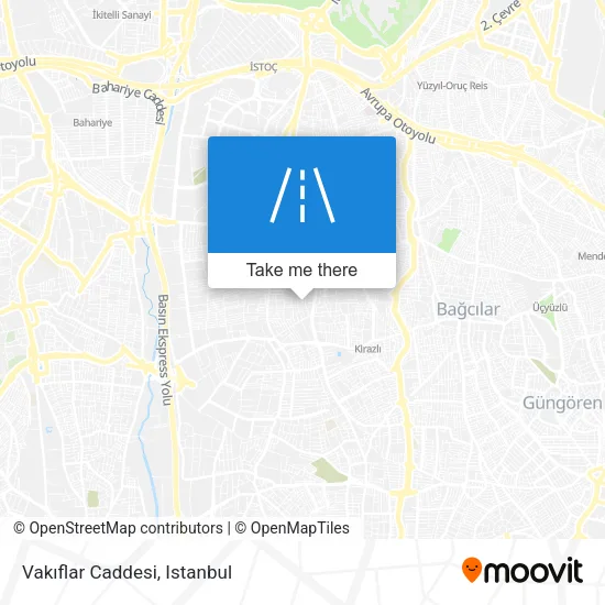 Vakıflar Caddesi map