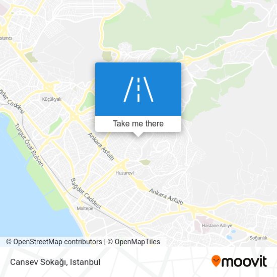 Cansev Sokağı map